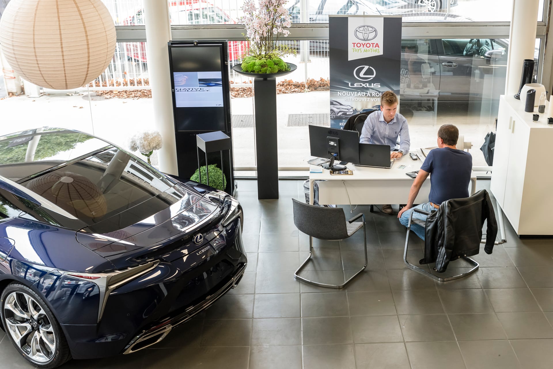 Espace client Lexus Toys Plus en concession