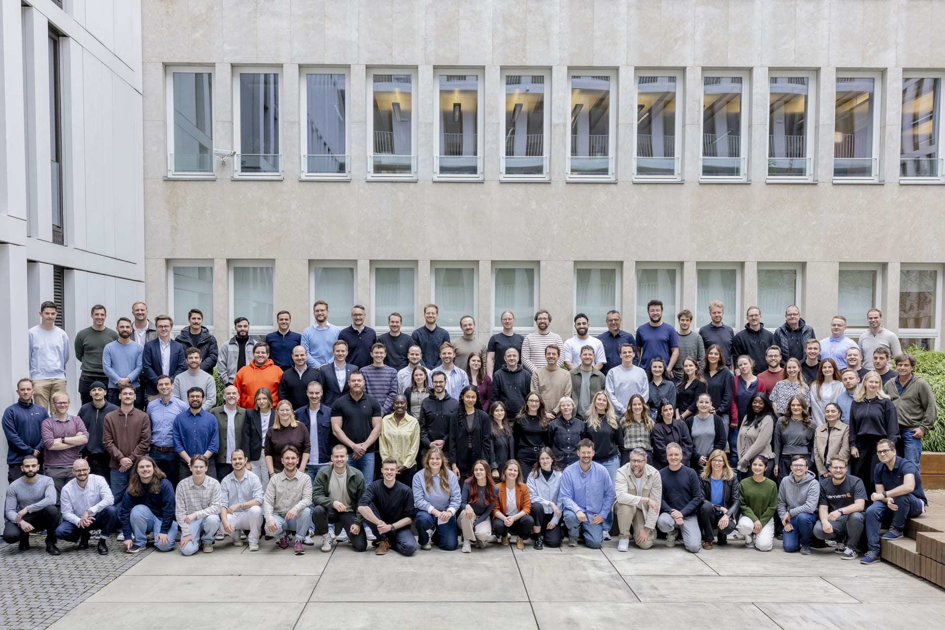 aedifion Team photo of all employees