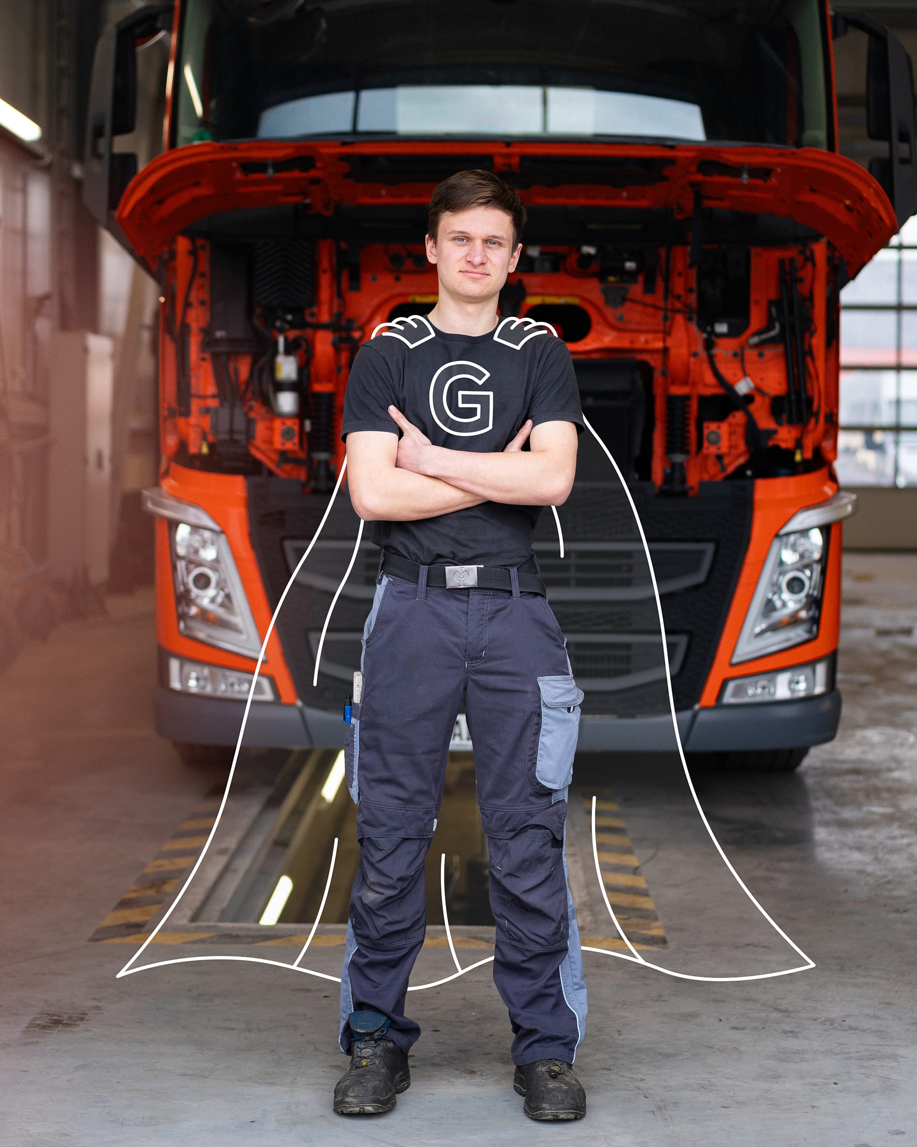 Superheld der Instandhaltung