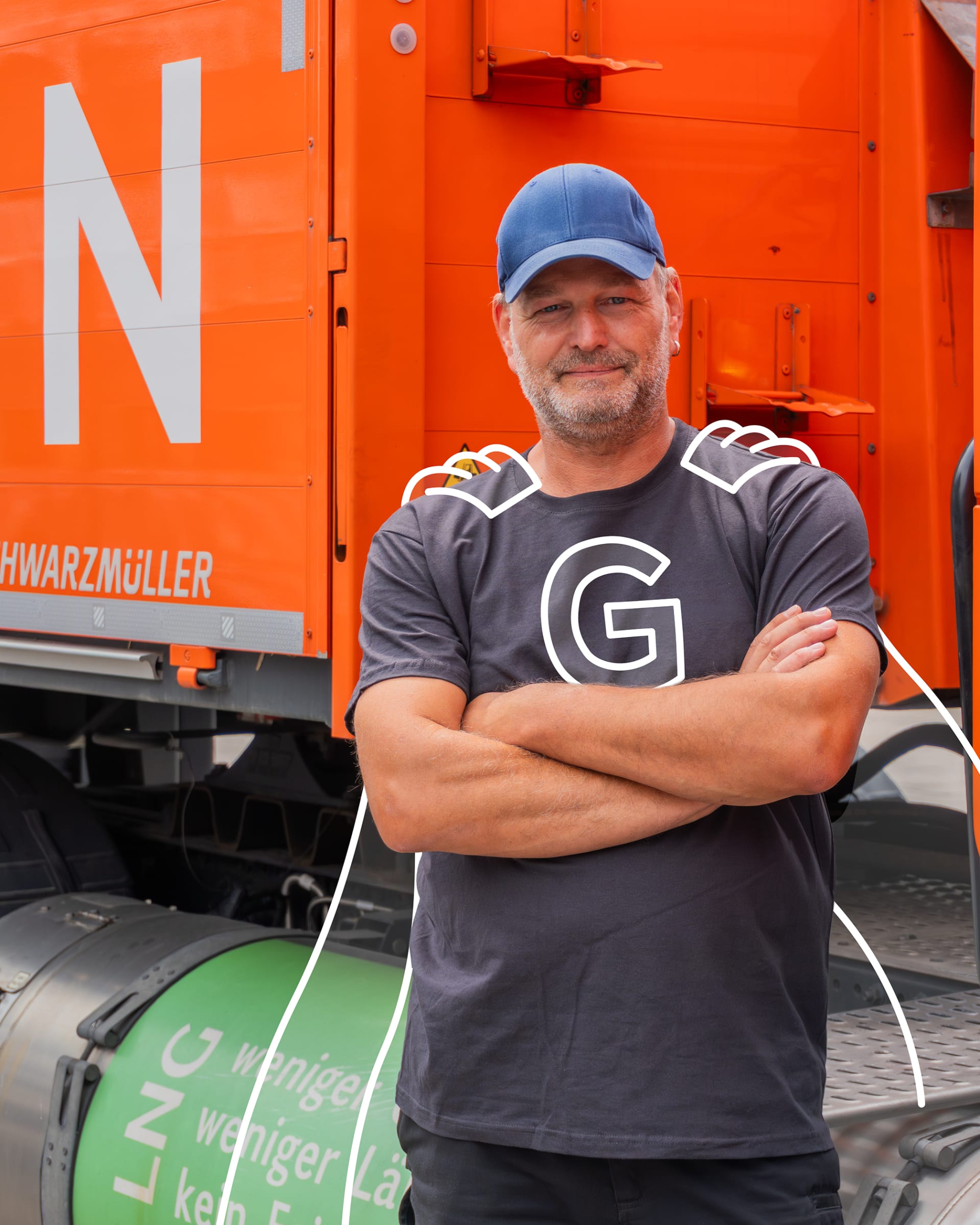 Superheld der Logistik
