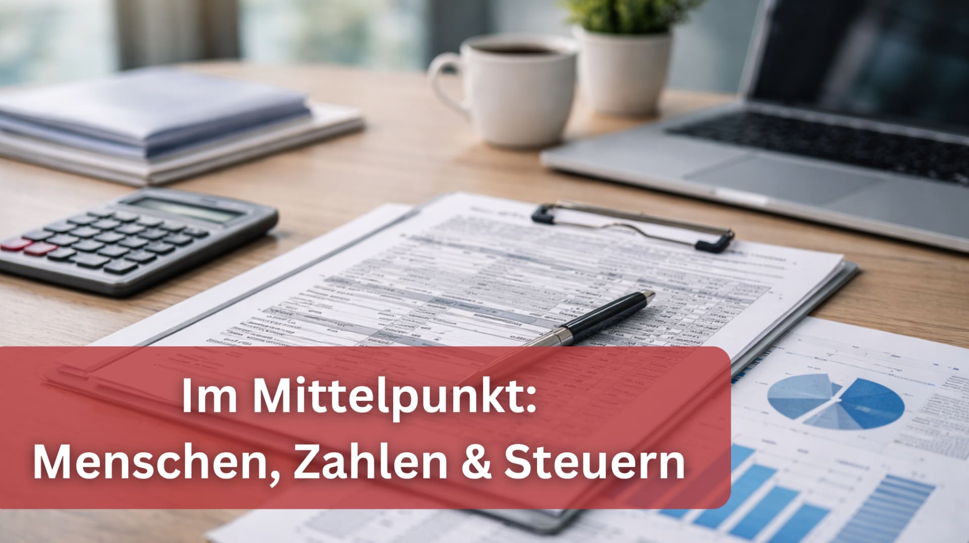 Steuerunterlagen und Taschenrechner – Jobs in der Steuerberatung Saarbrücken