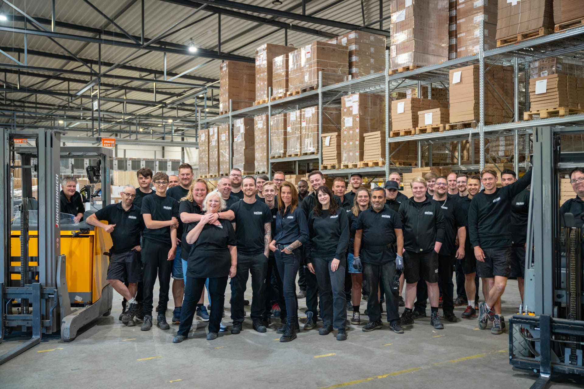 magazijn medewerker Jesper