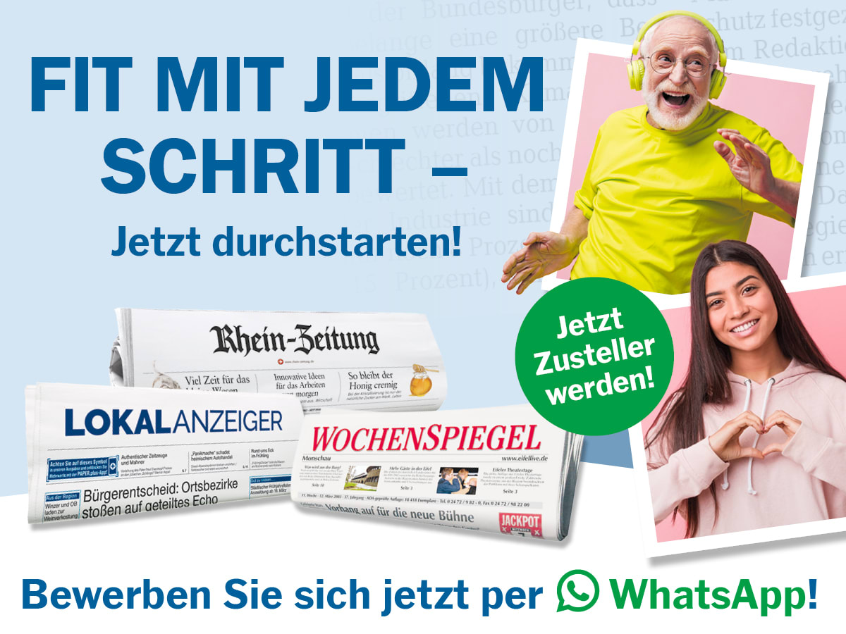 ab 13 / 18 Jahren für Lokalanzeiger / Tageszeitung