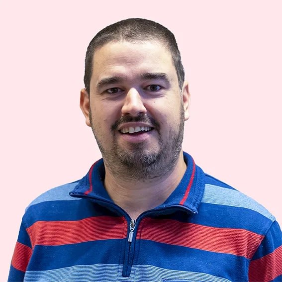 Afbeelding van collega Peter