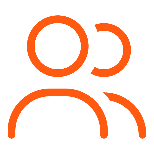 Icon mit zwei Personen