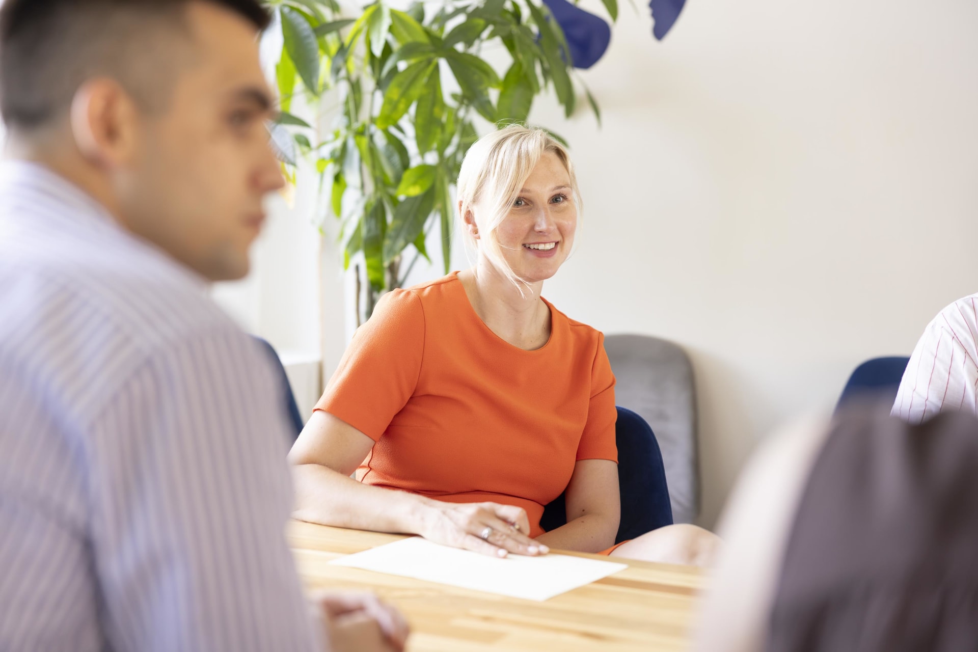 Woman in the office