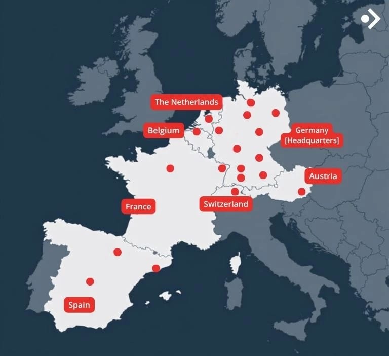 Map Primion