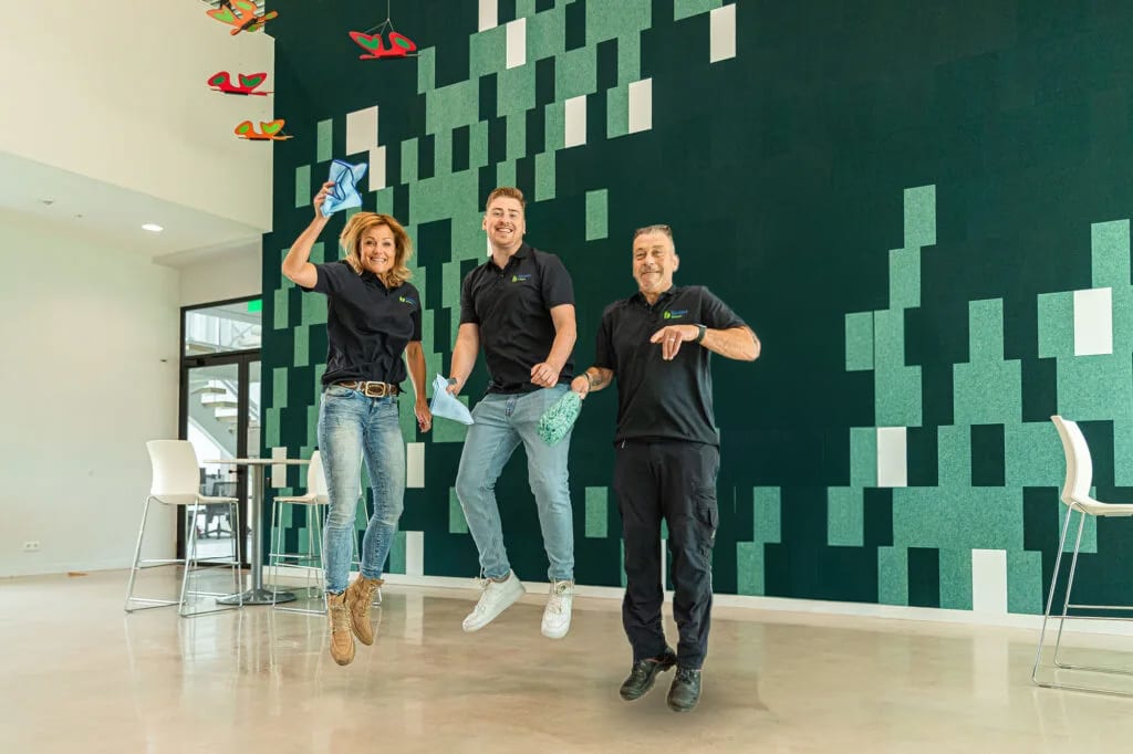 Blankers Schoon medewerkers springen