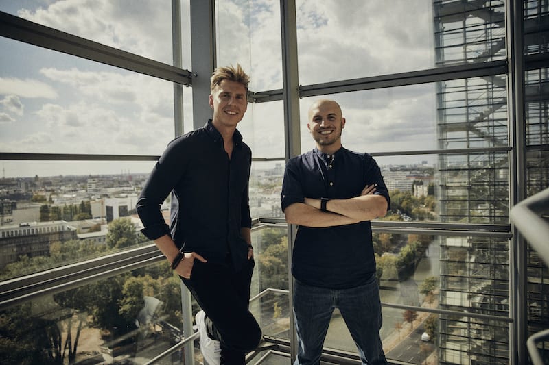 Picture of Datarade's co-founders Richard (left) and Thani (right)