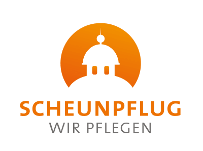 SCHEUNPFLUG - WIR PFLEGEN logo