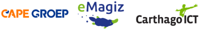 CAPE Groep, Carthago-ICT, eMagiz logo