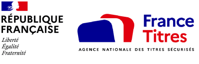 Agence nationale des titres sécurisés (ANTS) logo